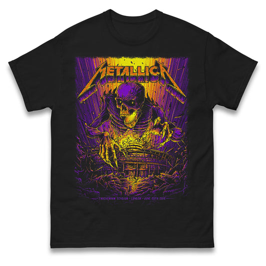 Metallica Twickenham Stadium T Shirt