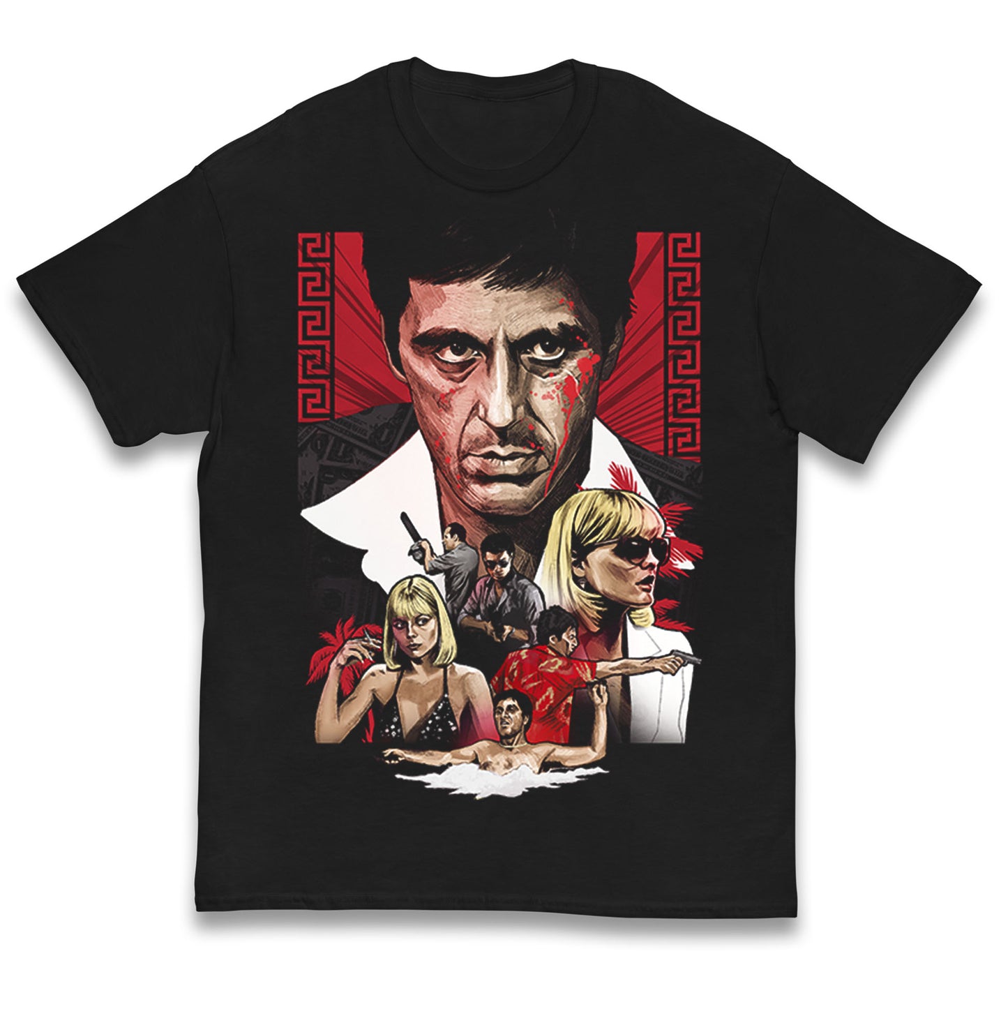 Tony Montana Scarface Kids T Shirt