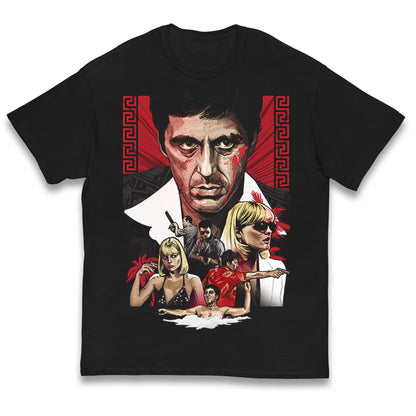 Tony Montana Scarface Kids T Shirt