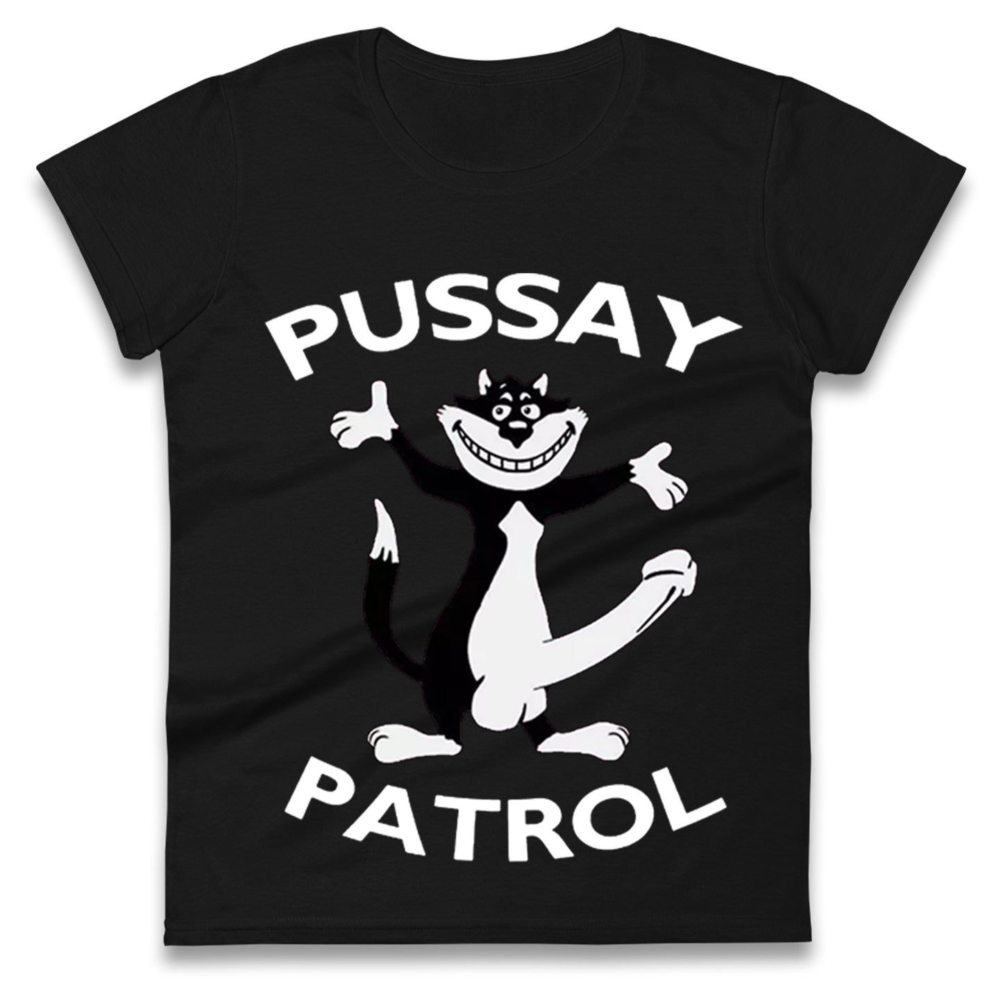 Pussay Patrol Ladies T Shirt 