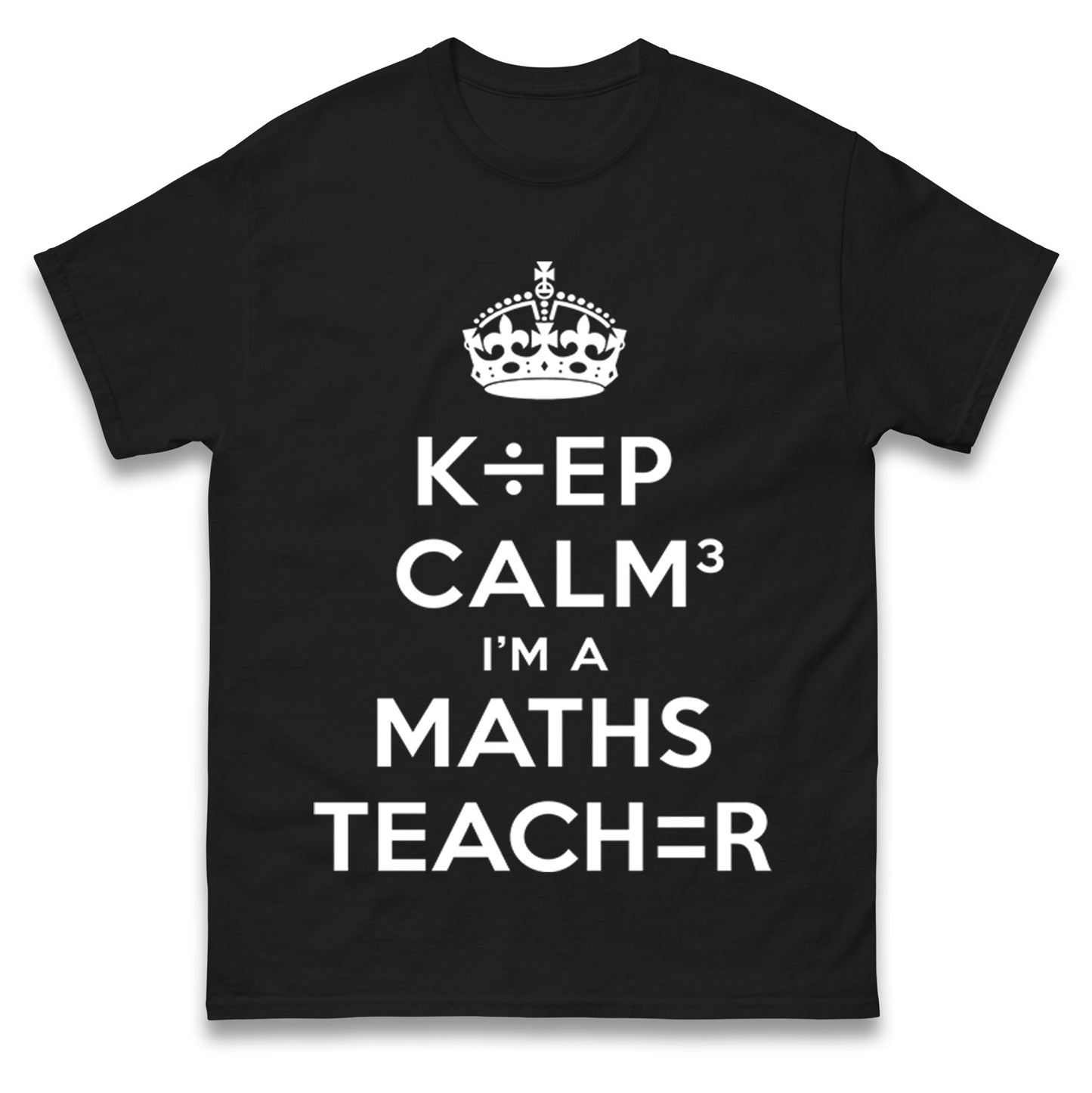 Keep Calm I’m A Maths Teacher T Shirt