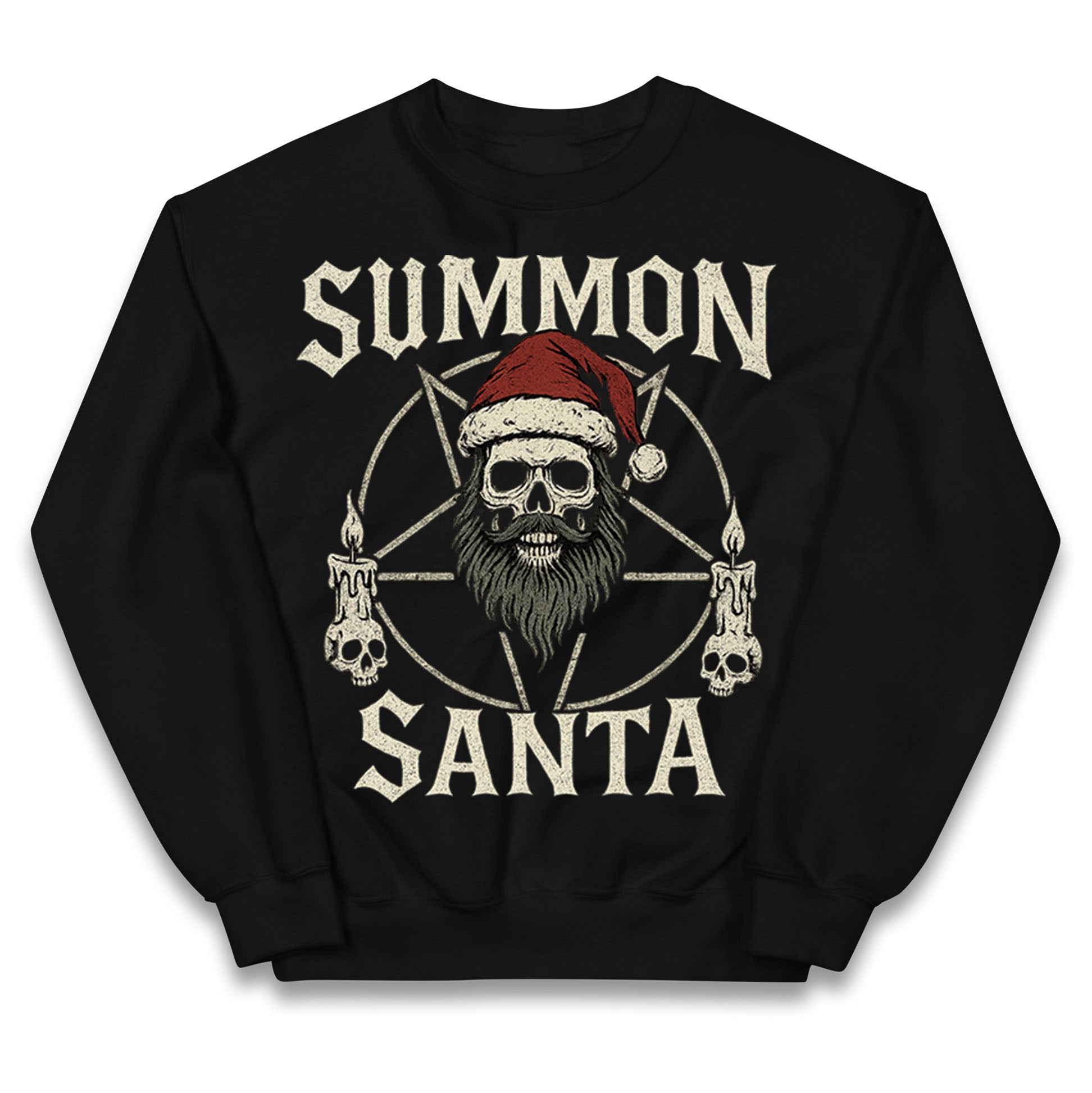 Goth Christmas Kids Jumper