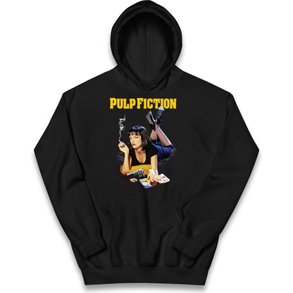 Uma Thurman Pulp Fiction Kids Hoodie
