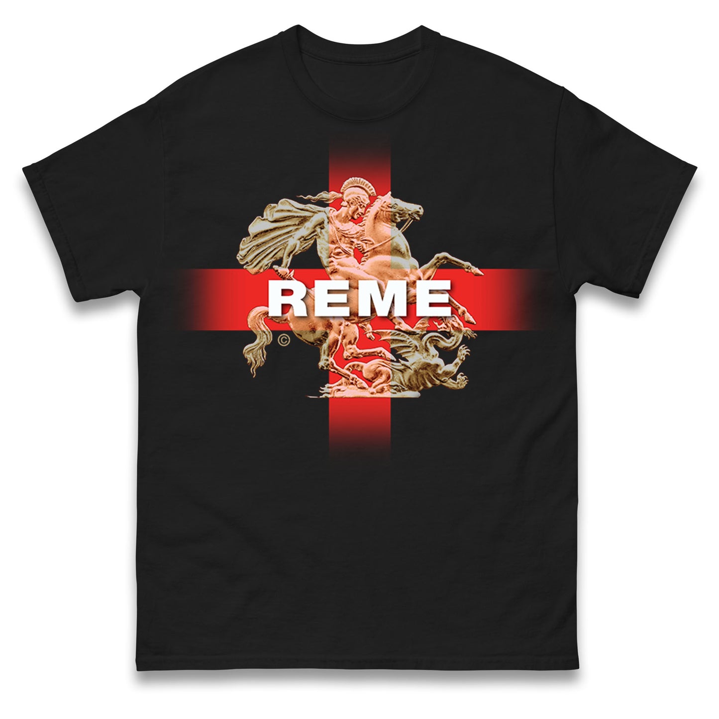 REME St George & The Dragon Mens Tee Top