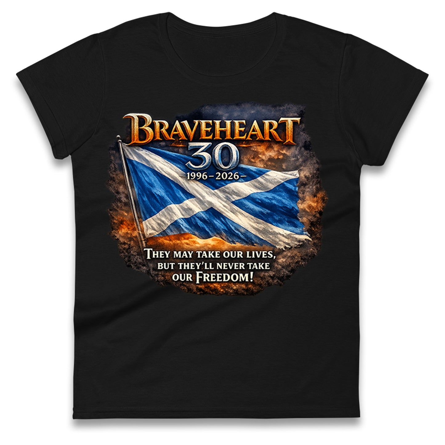 Braveheart 30th Anniversary Ladies T Shirt