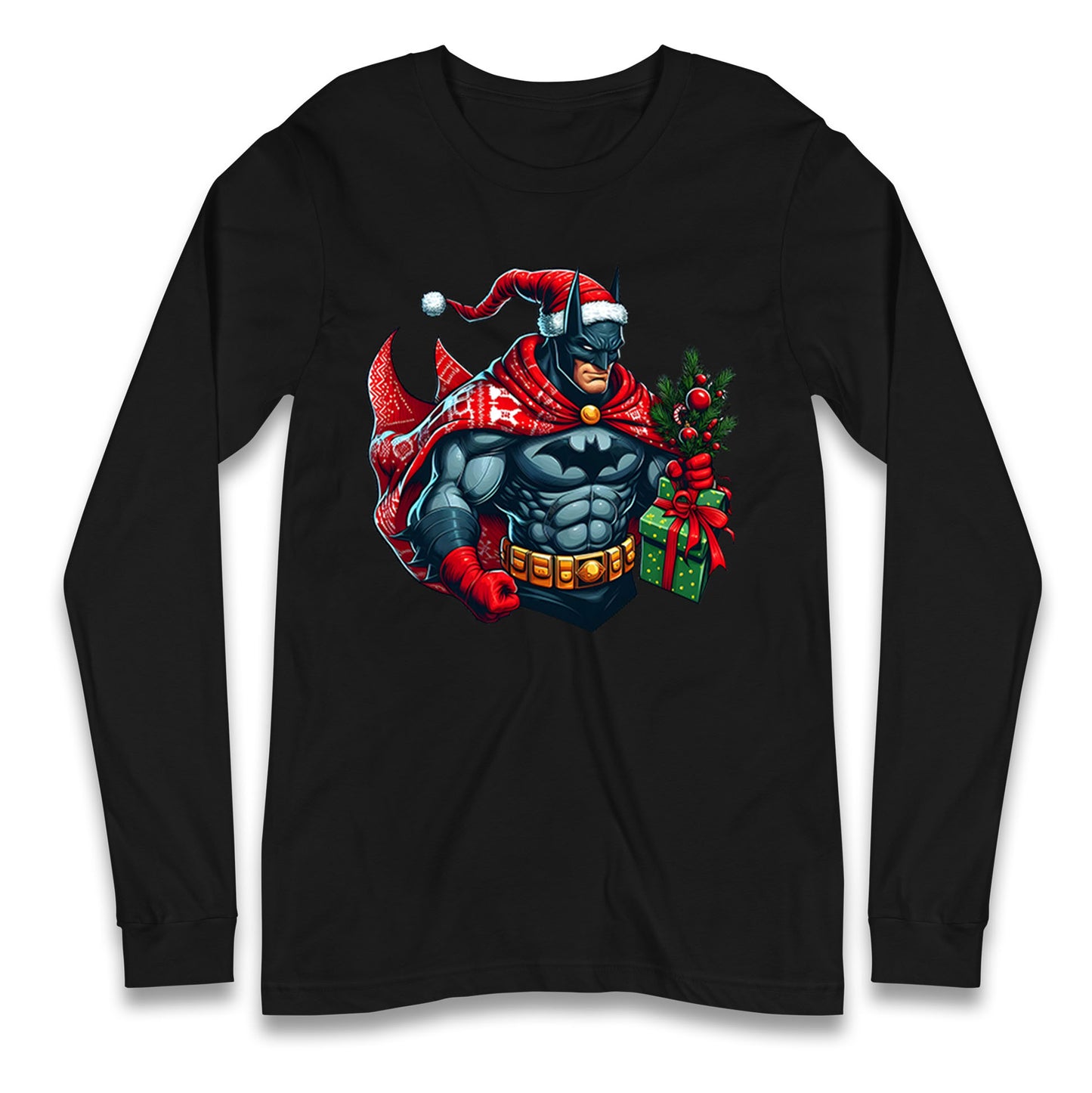 Batman Santa Longsleeve T Shirt