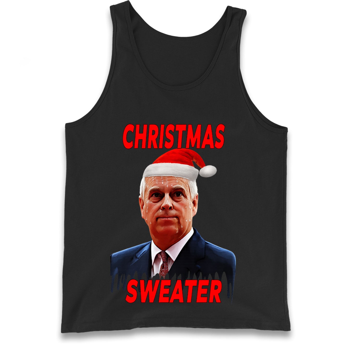 Prince Andrew Christmas Tank Top