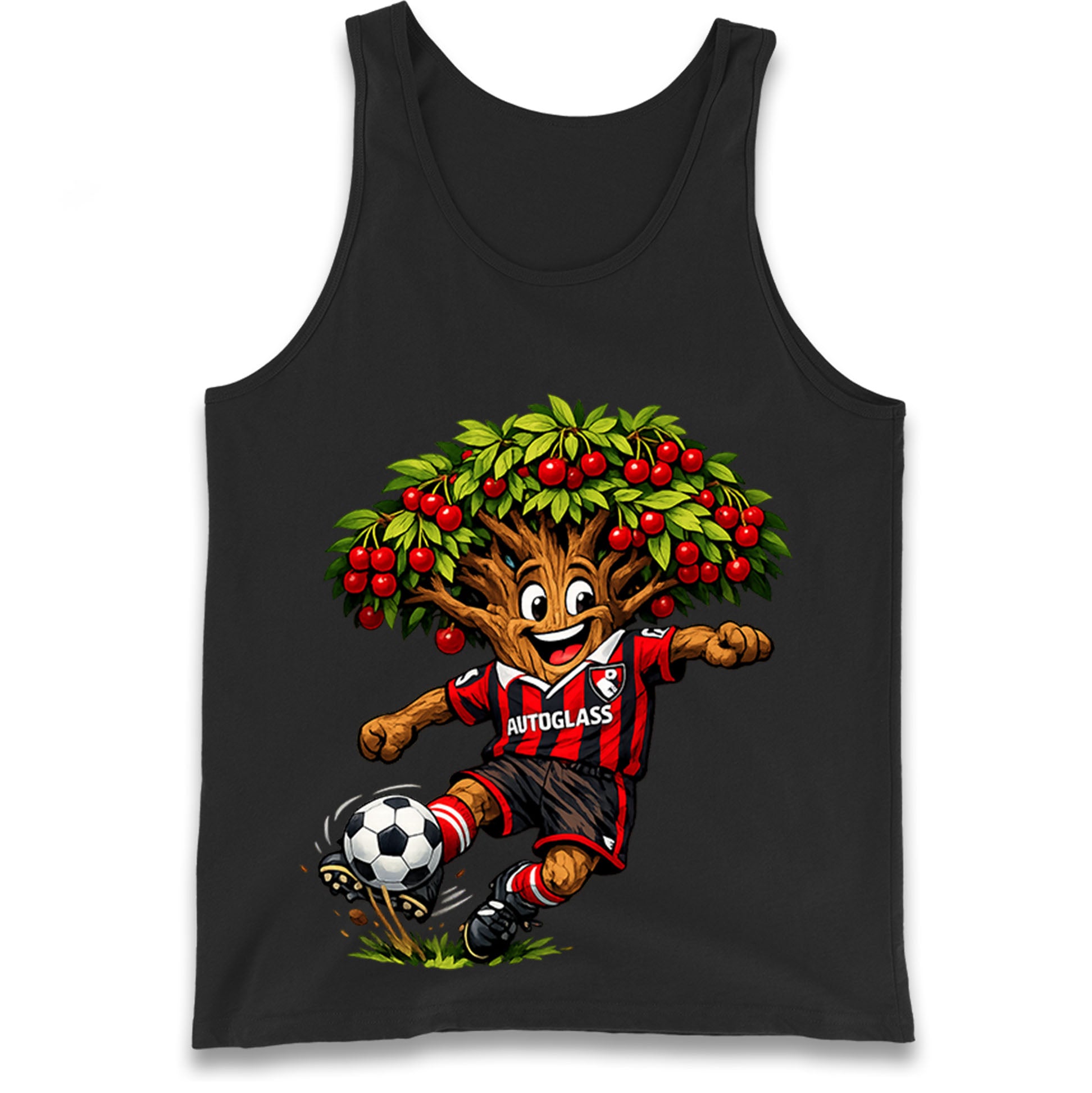 Retro AFC Bournemouth Football Tank Top