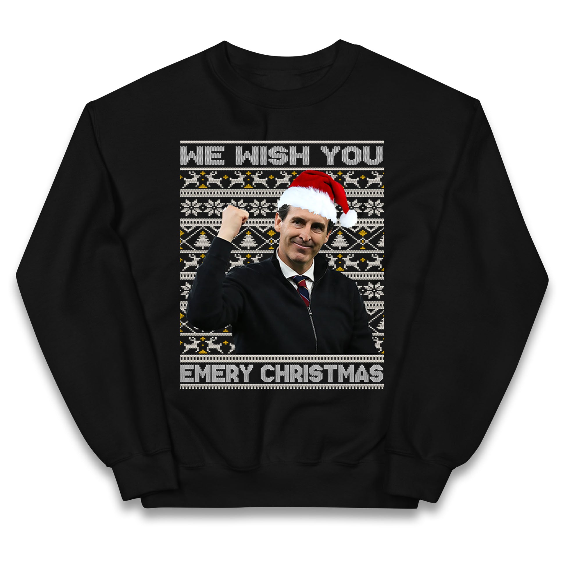 unai emery christmas jumper