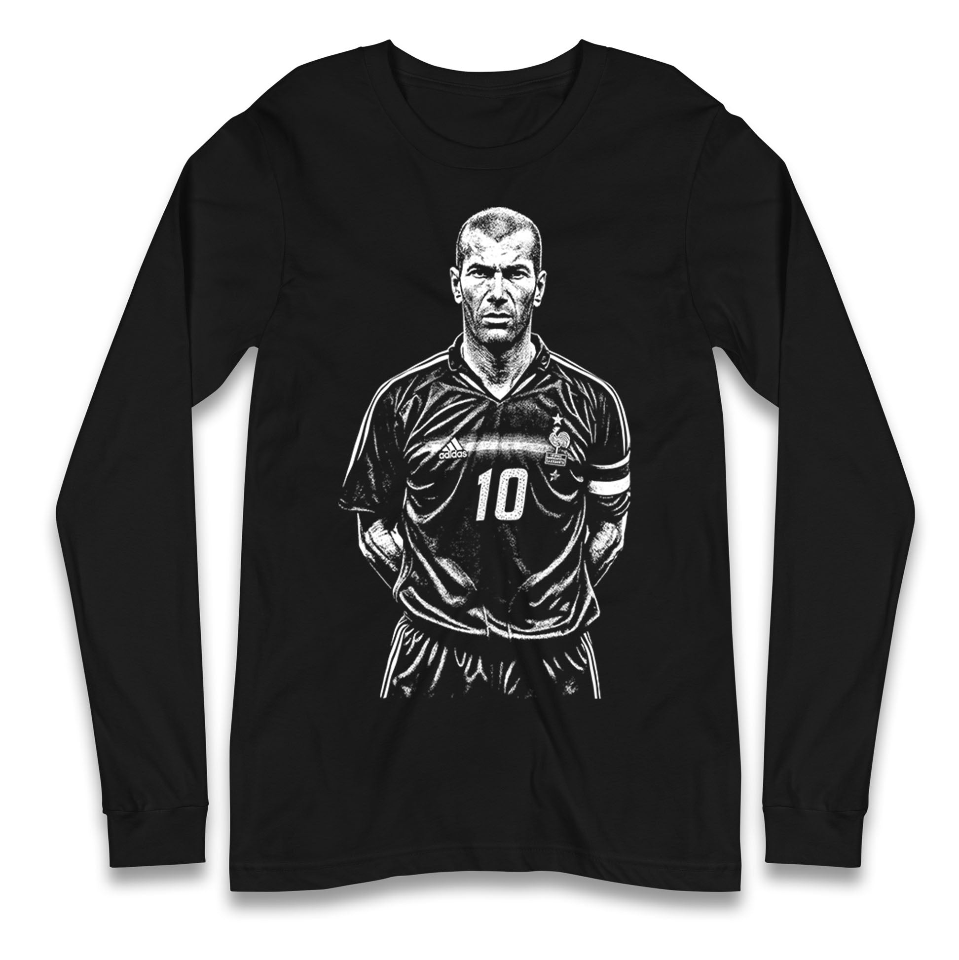 Zidane France 10 Longsleeve T Shirt