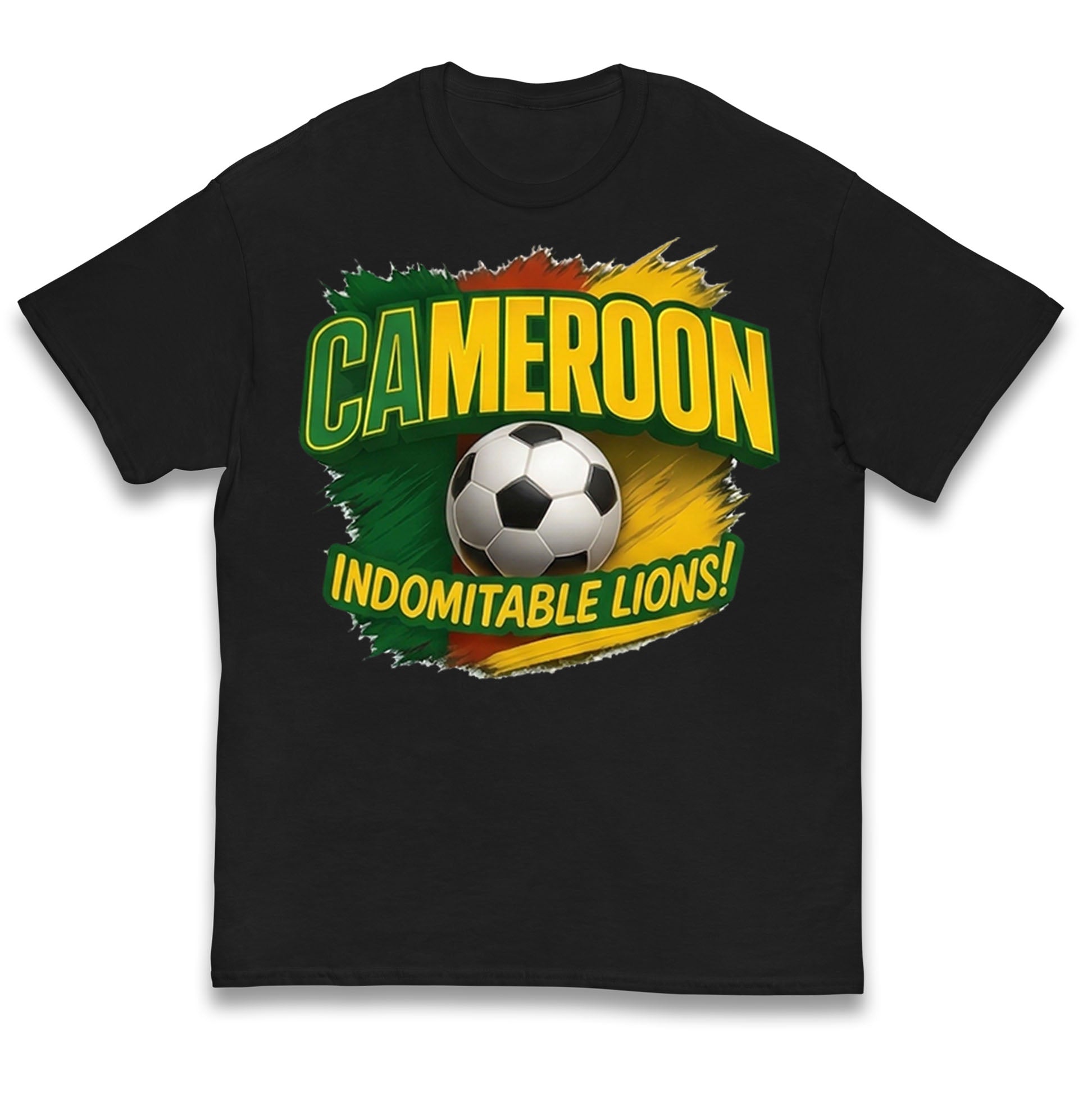 Cameroon Retro World Cup Kids T Shirt