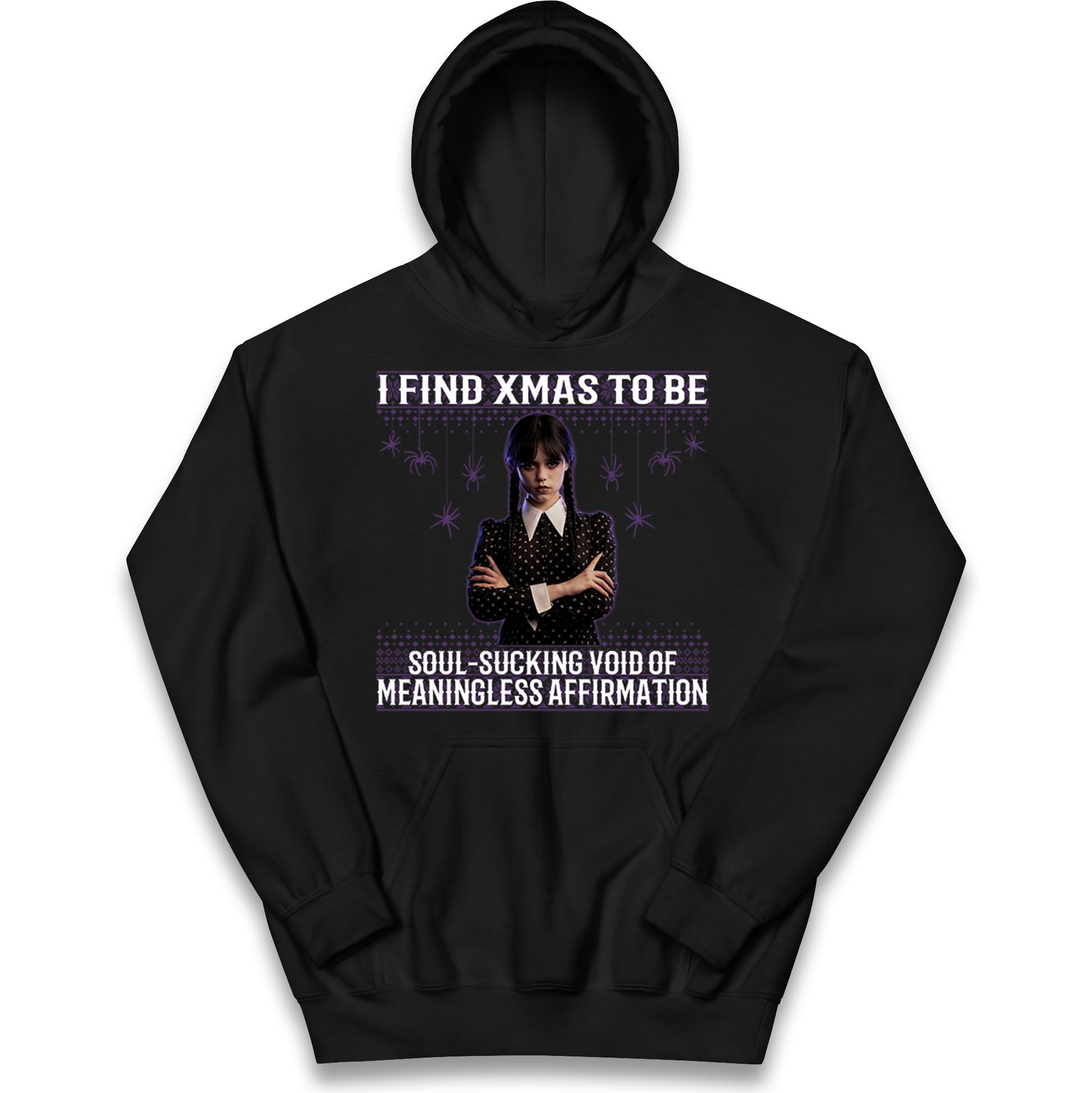 Wednesday Christmas Kids Hoodie