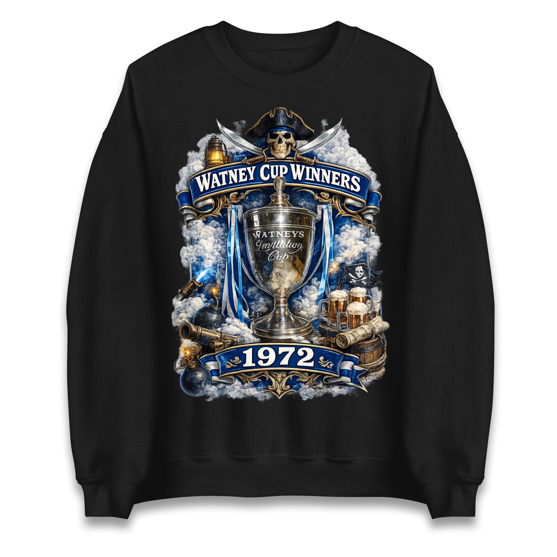 Retro Bristol Rovers Football Jumper