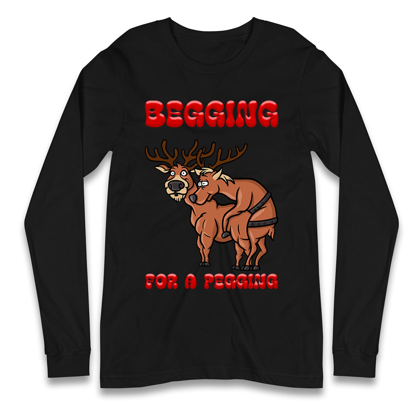 Deer Christmas Longsleeve T Shirt