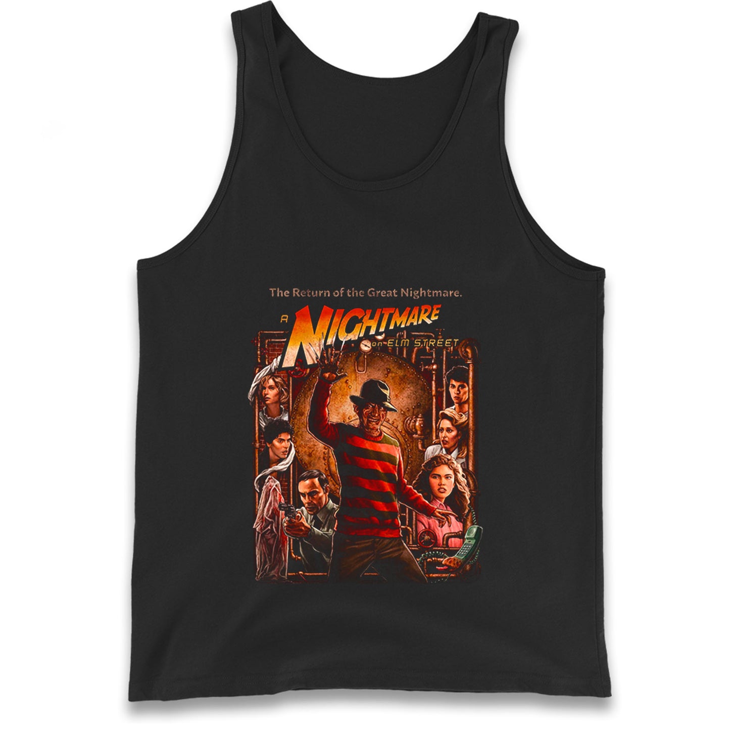 1 2 Freddy's Coming For You Tank Top