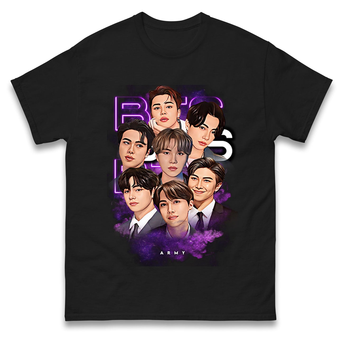 BTS K POP T Shirt 