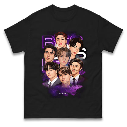 BTS K POP T Shirt 