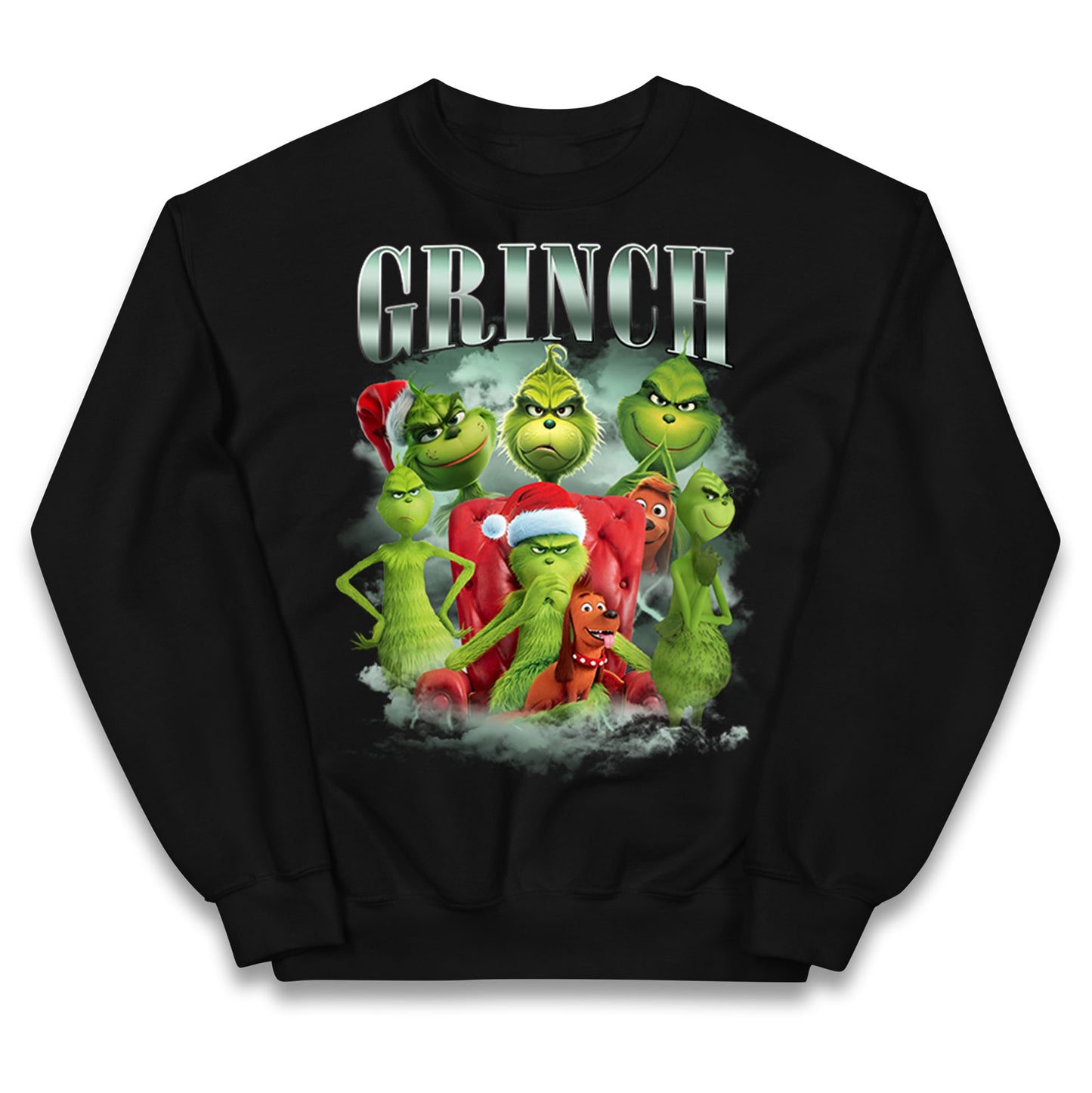 grinch christmas kids jumper