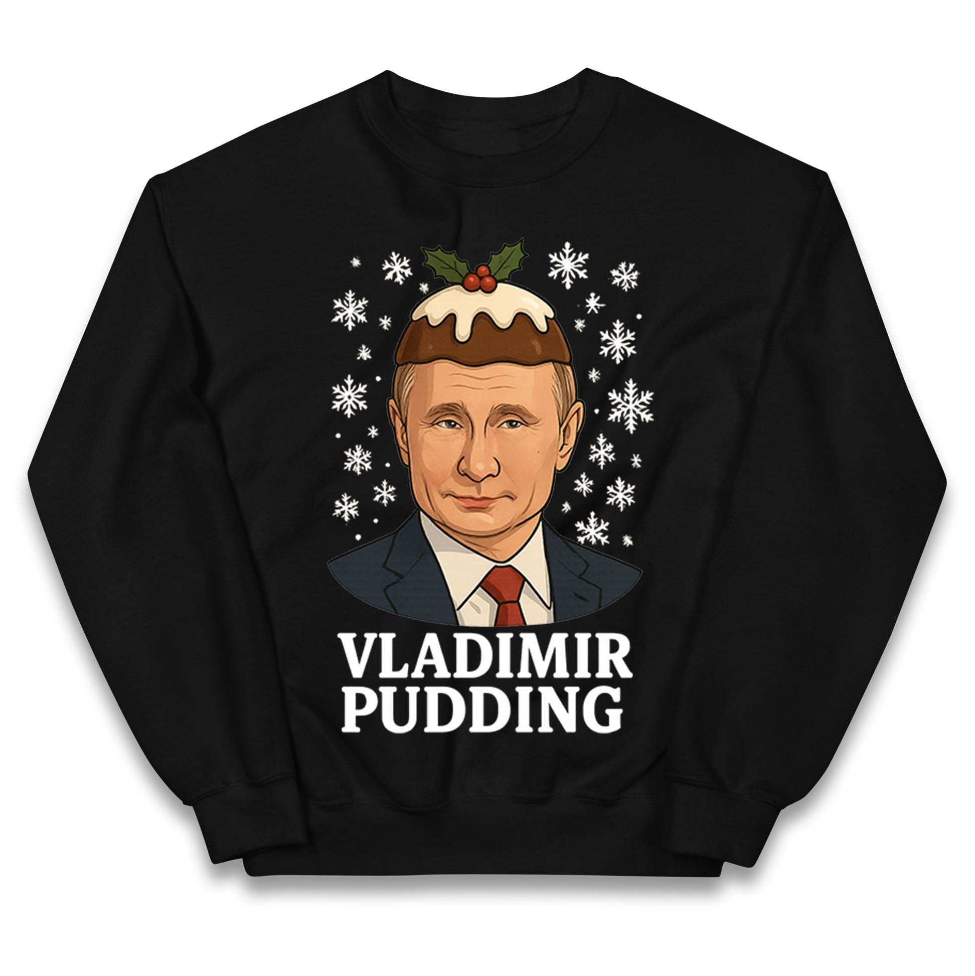 Vladimir Putin Christmas Kids Jumper
