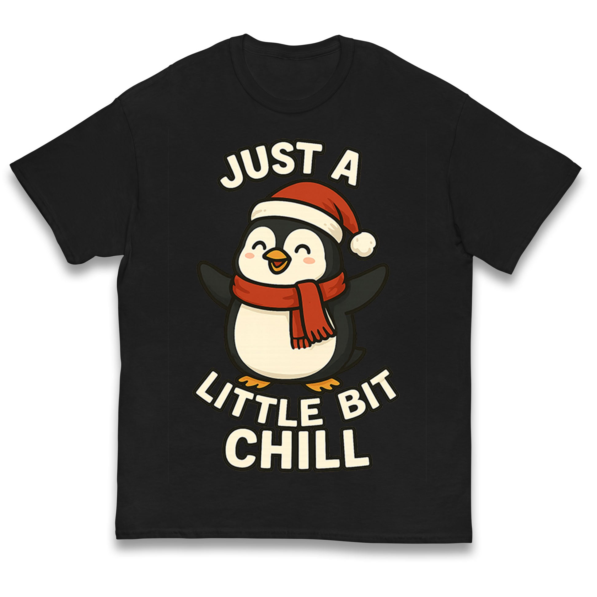 Penguin Christmas Kids T Shirt