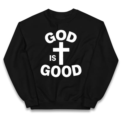 God Is Good Kids Jumper