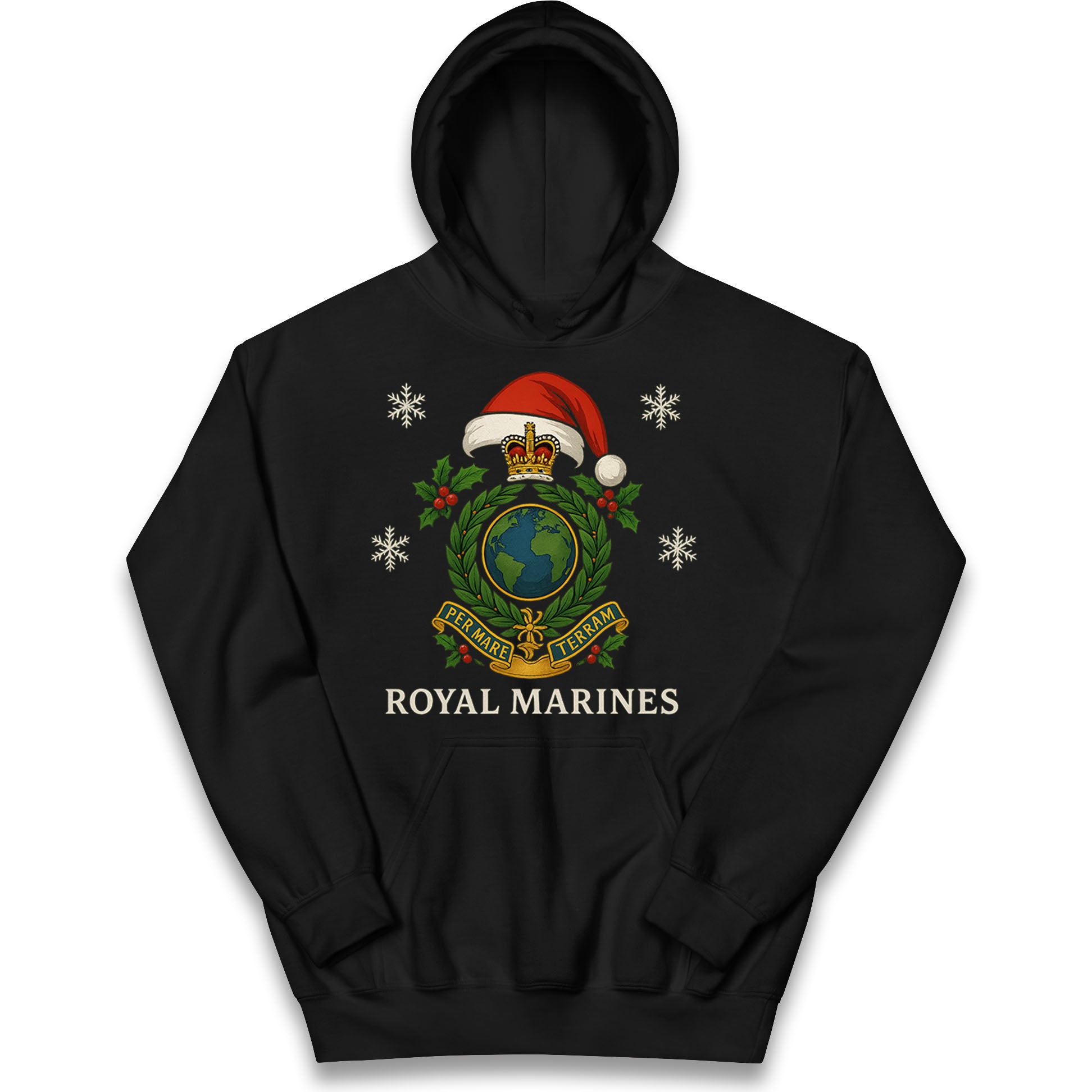 Royal Marines Christmas Kids Hoodie