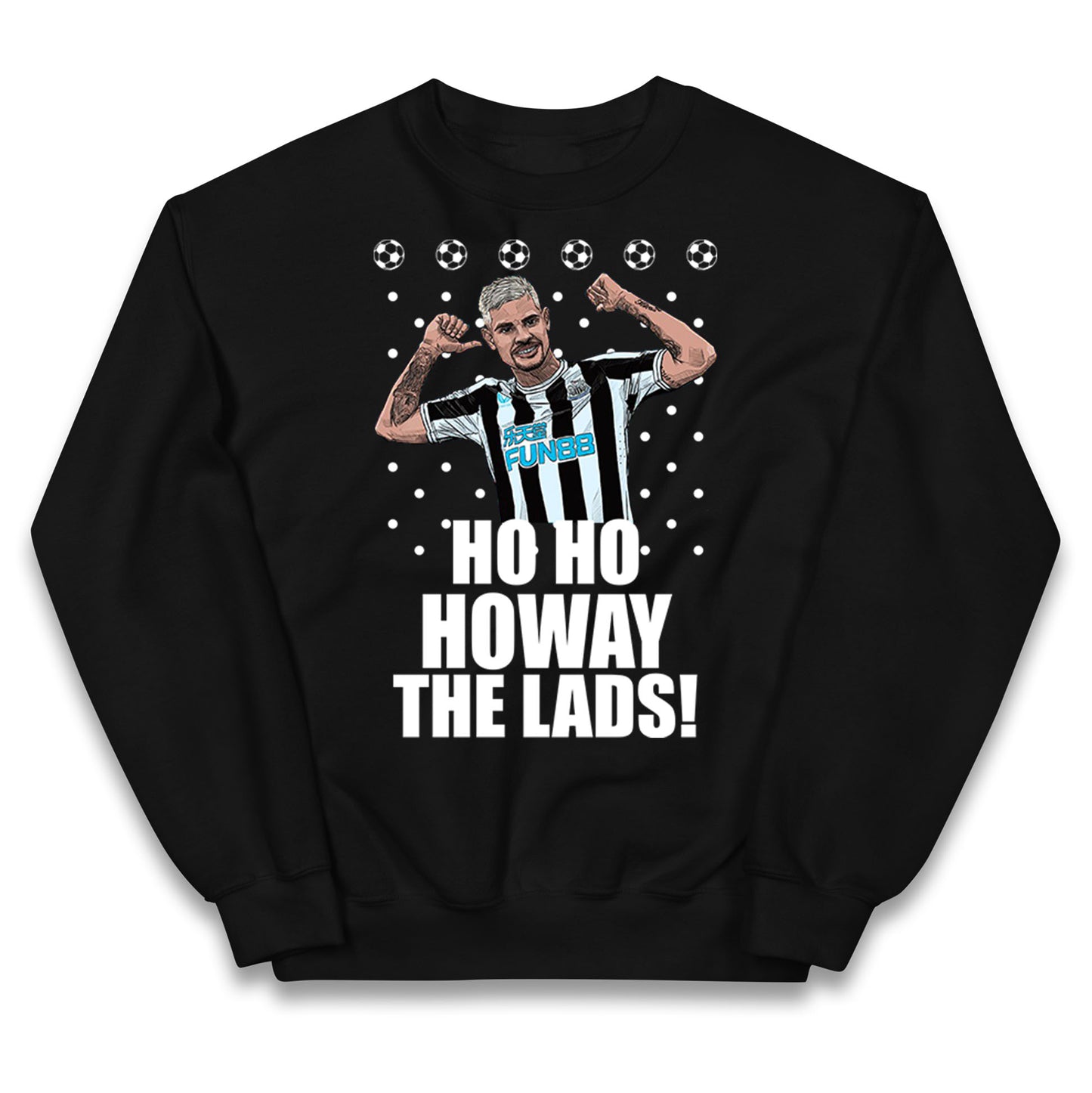 bruno guimaraes christmas jumper