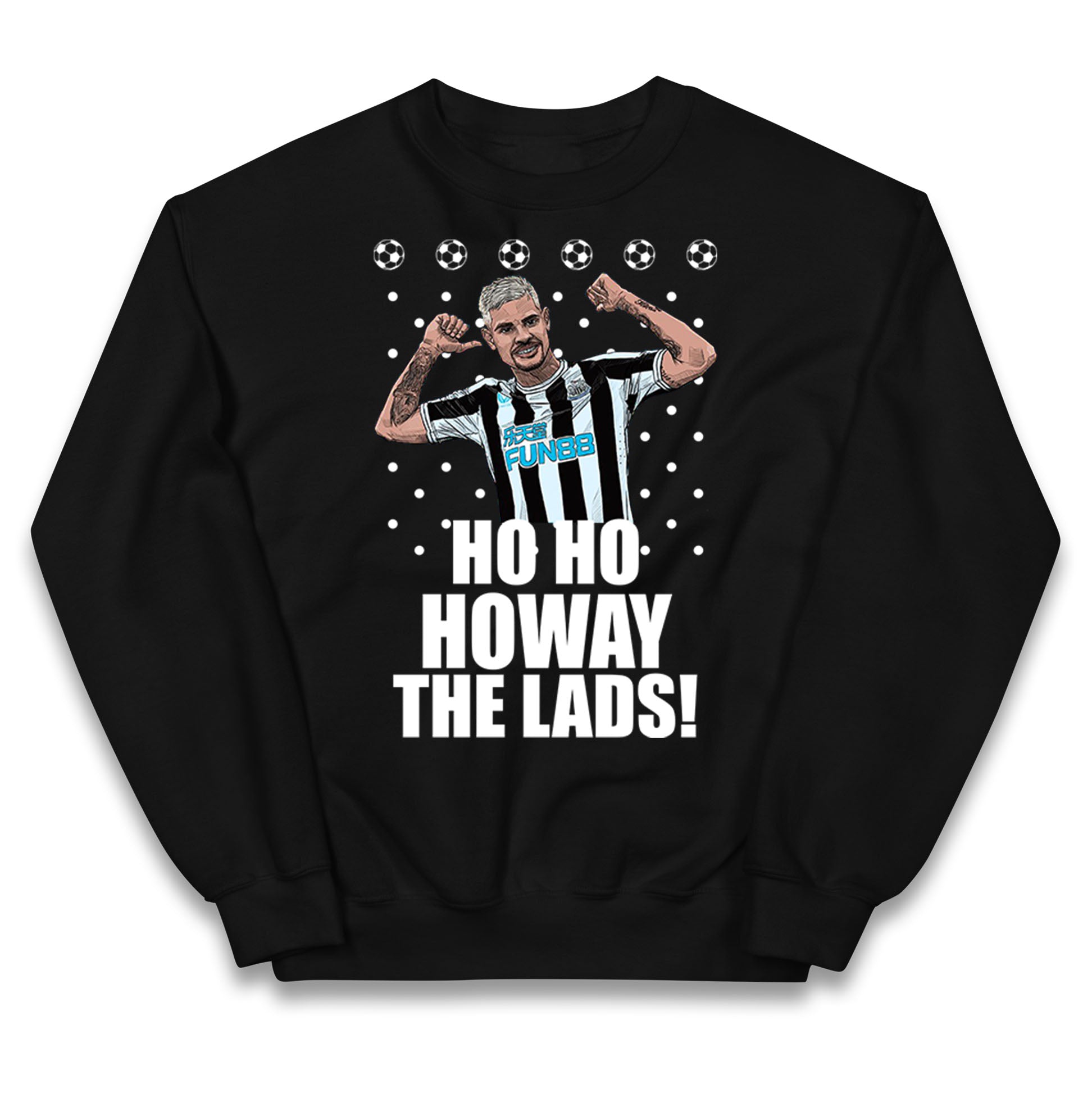 bruno guimaraes christmas jumper
