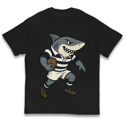 Retro Sale Sharks Rugby Union Kids T Shirt