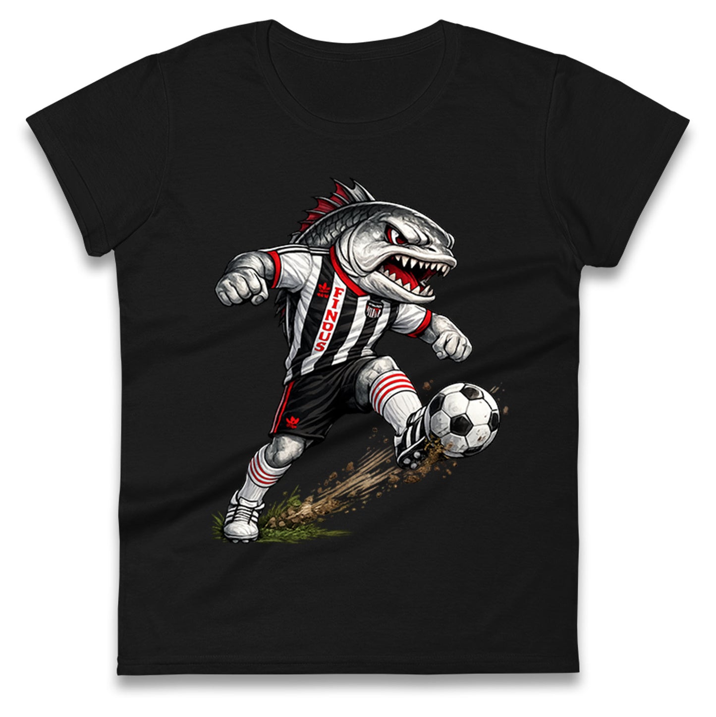 Old School Grimsby Town Ladies T Shirt