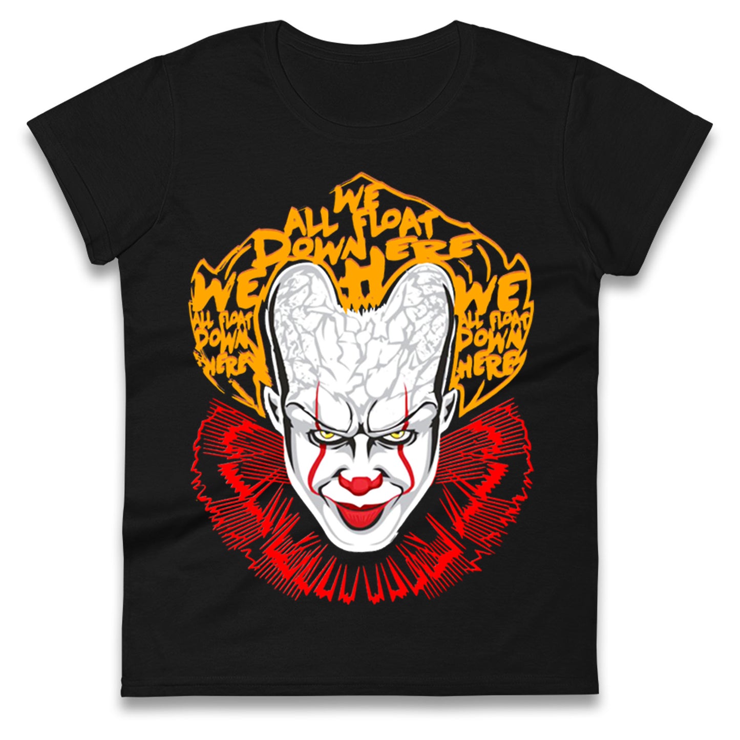 Pennywise Scary Clown Halloween t shirt
