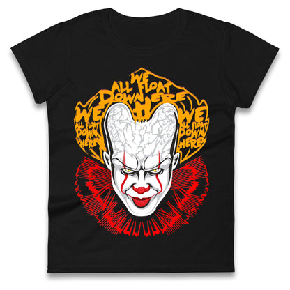 Pennywise Scary Clown Halloween t shirt
