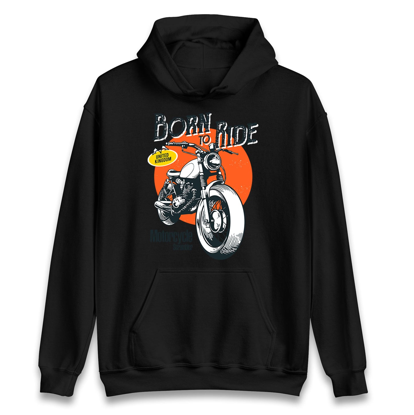 Born To Ride UK Hoodie