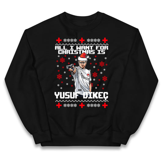 yusuf dikec christmas jumper