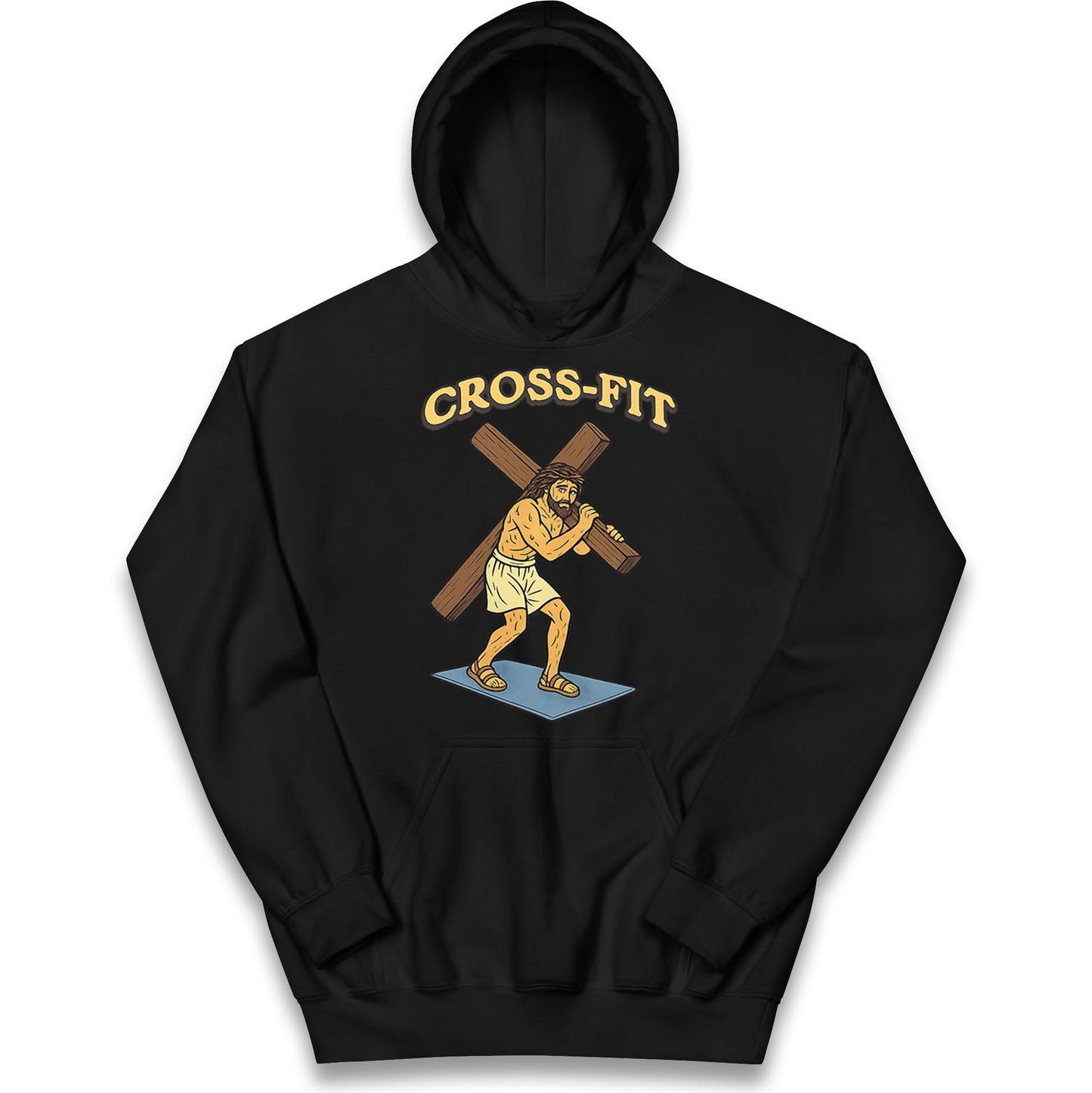 Jesus Cross Fit Kids Hoodie