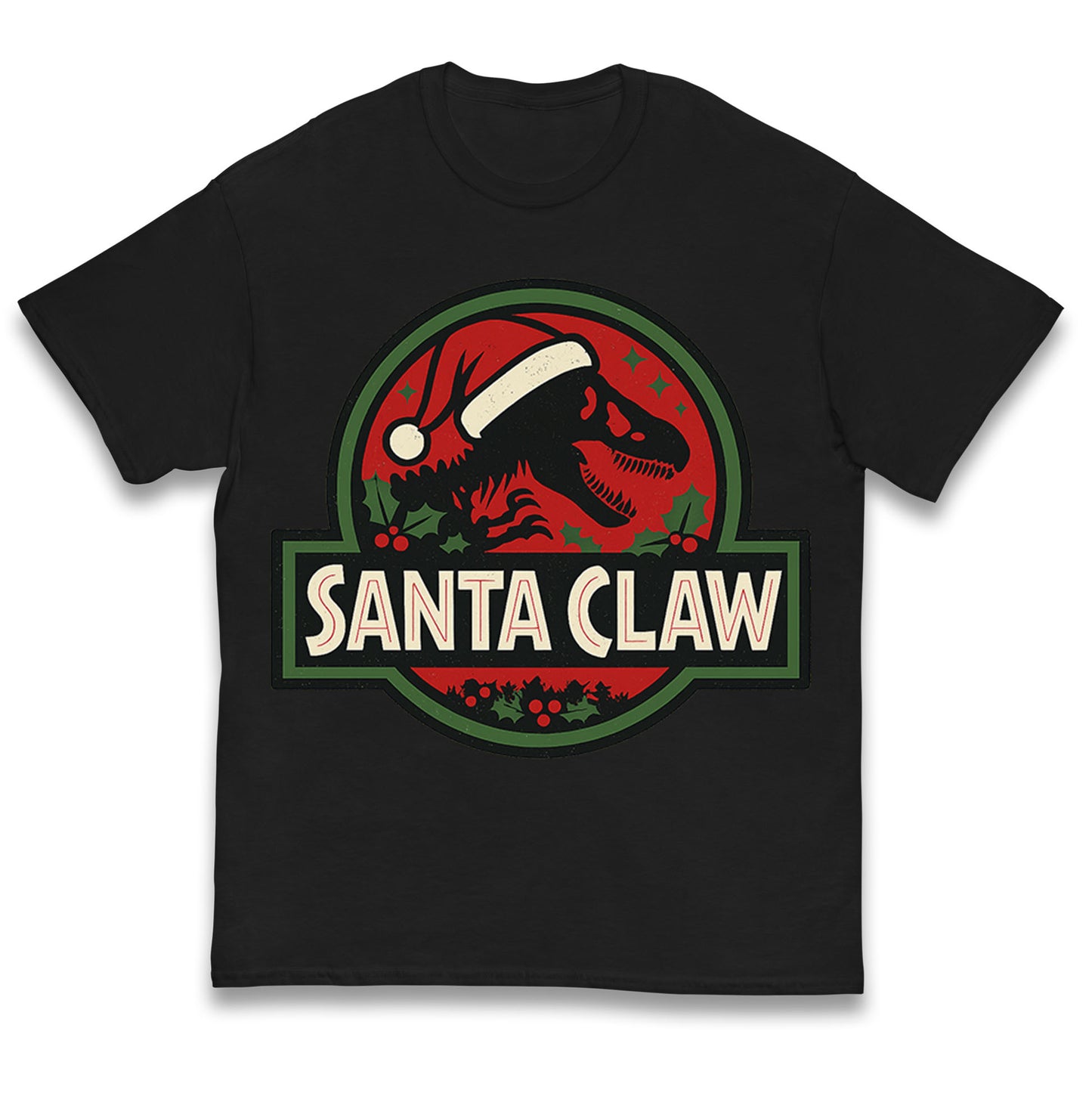 Jurassic Park Christmas Kids T Shirt 