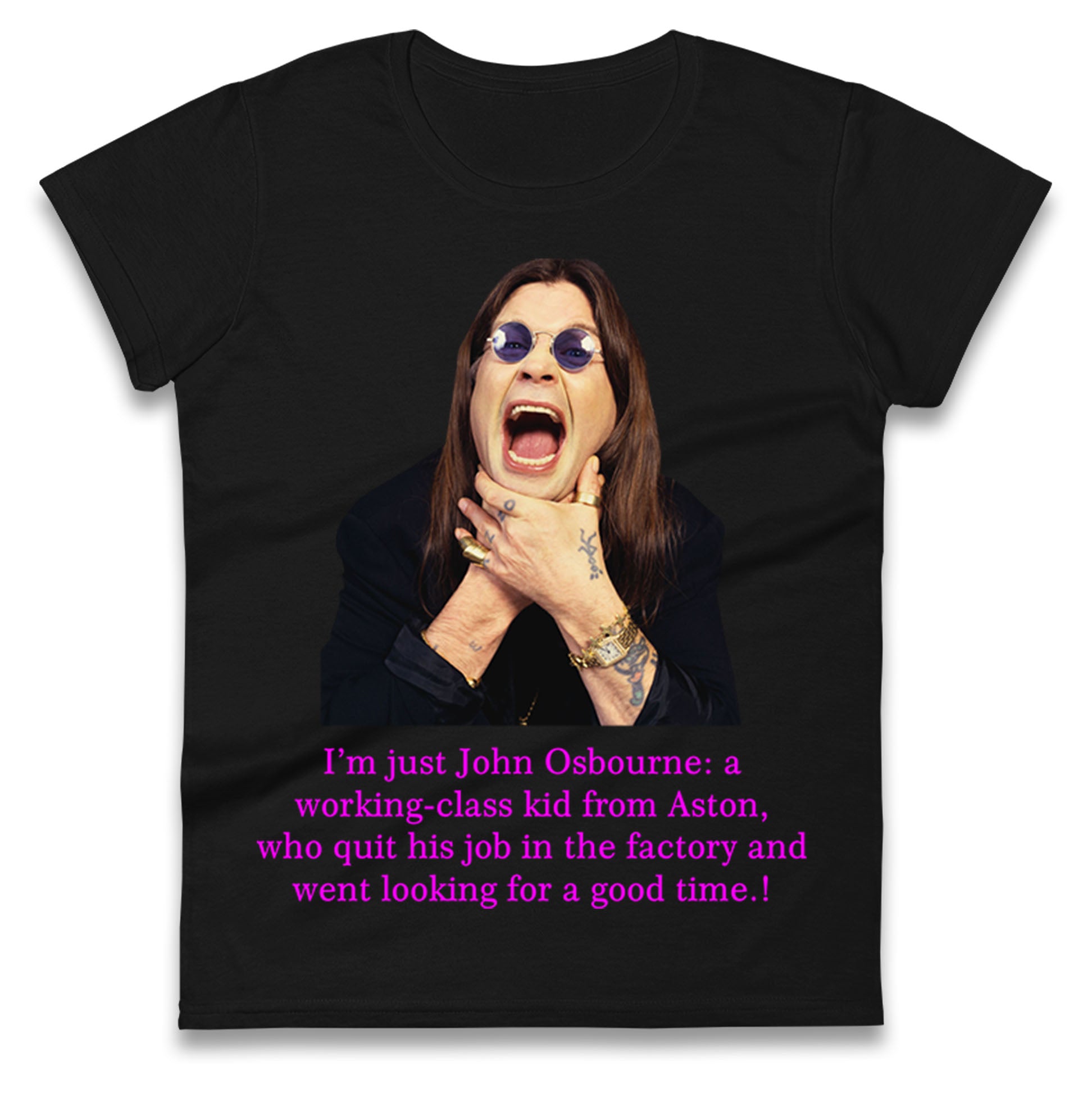 Ozzy Osbourne Ladies T Shirt