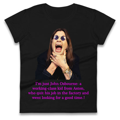 Ozzy Osbourne Ladies T Shirt