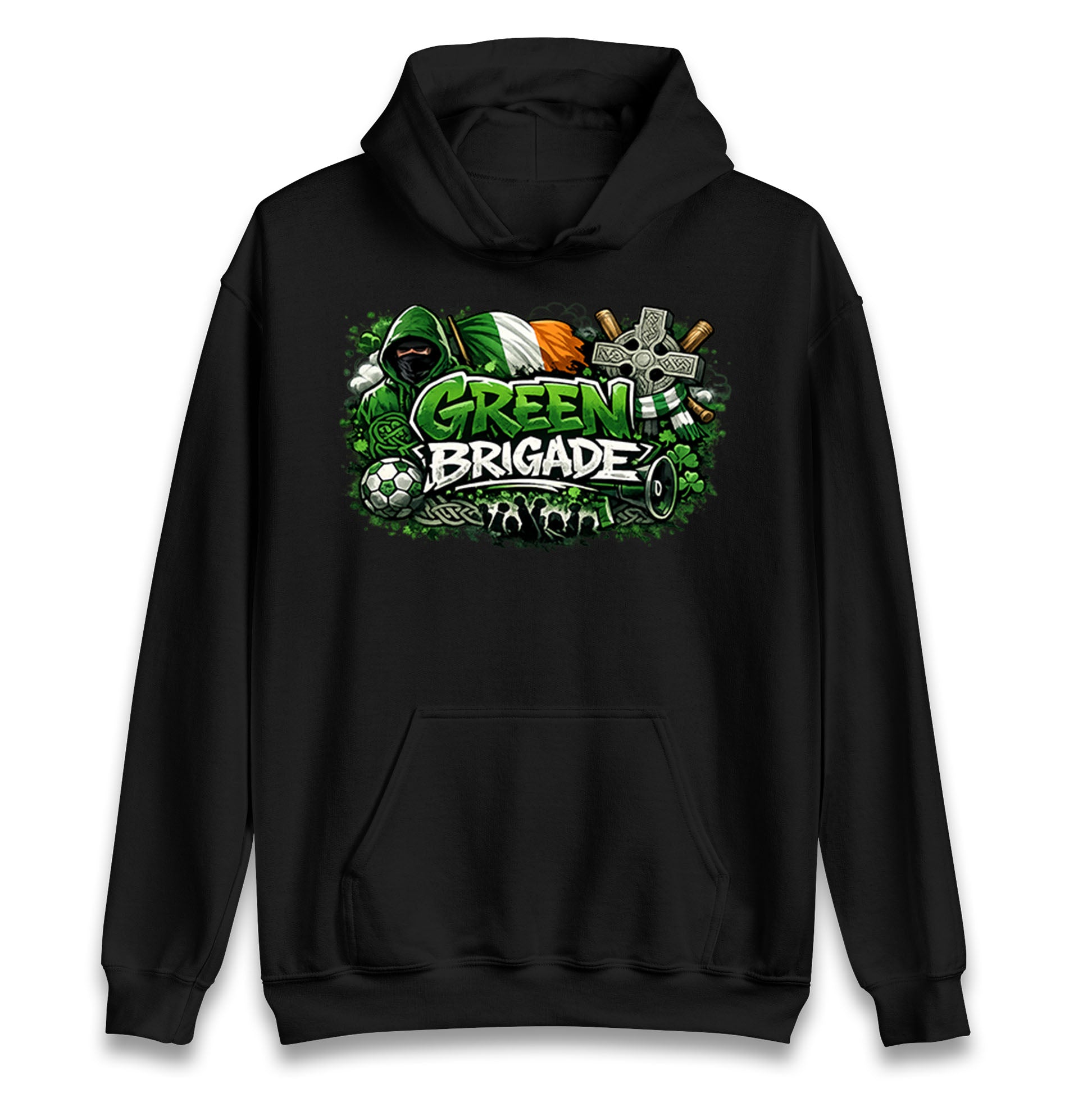 Celtic Green Brigade Football Hoodie