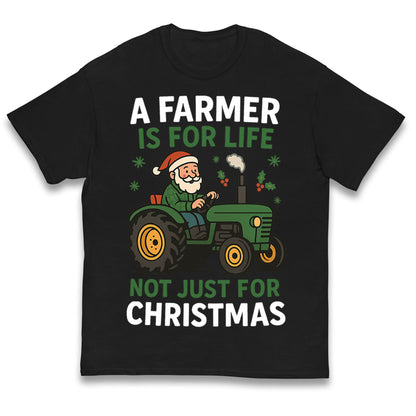 Farmer Christmas Kids T Shirt