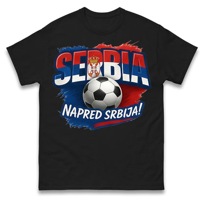 Serbia Retro World Cup T Shirt