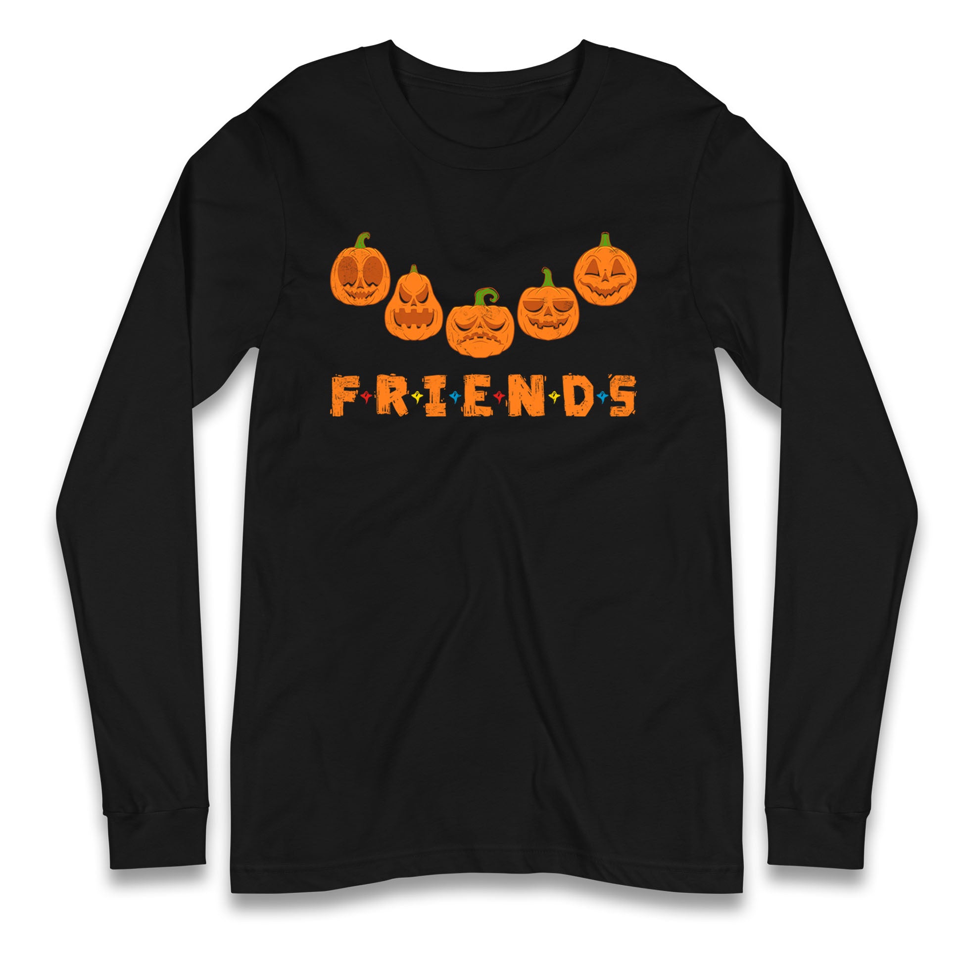 Scary Pumpkins Friends Halloween T Shirt
