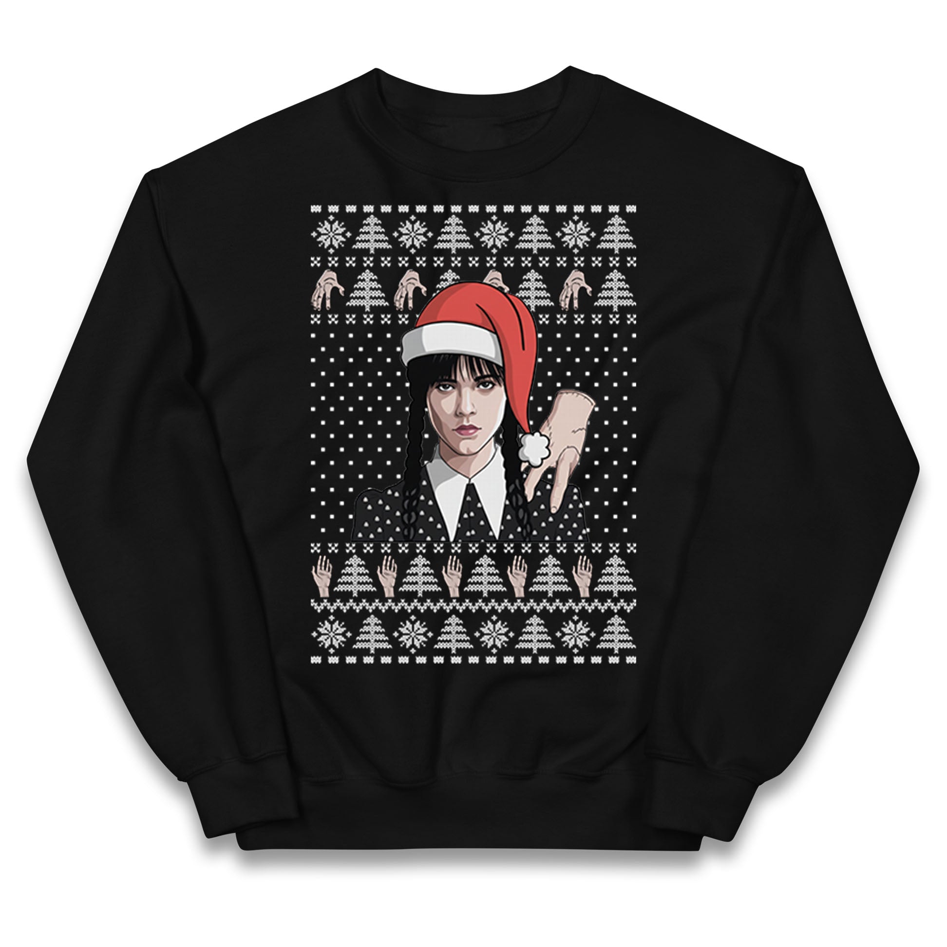 Wedensday Christmas Kids Jumper