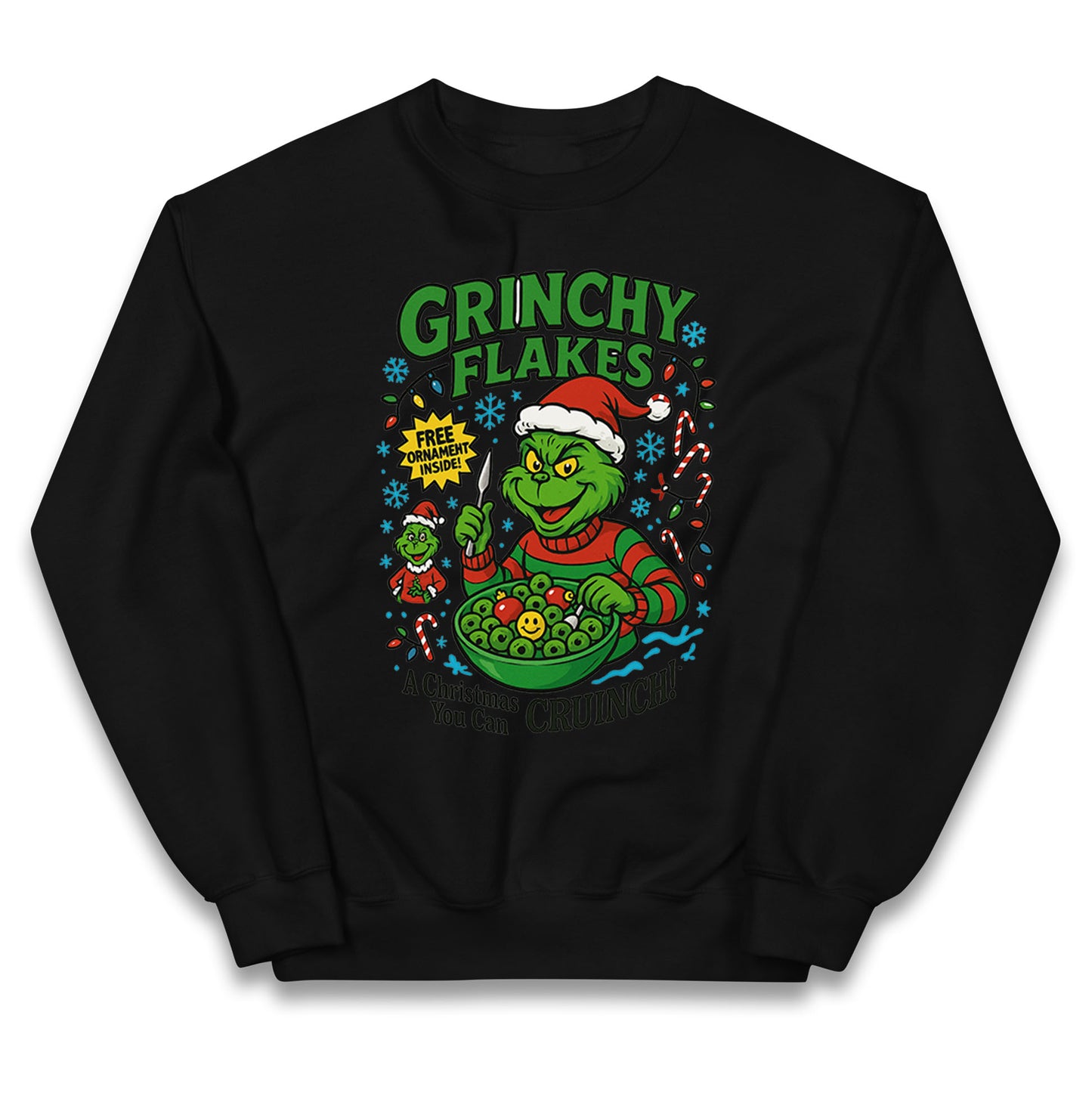 Grinch Christmas Kids Jumper