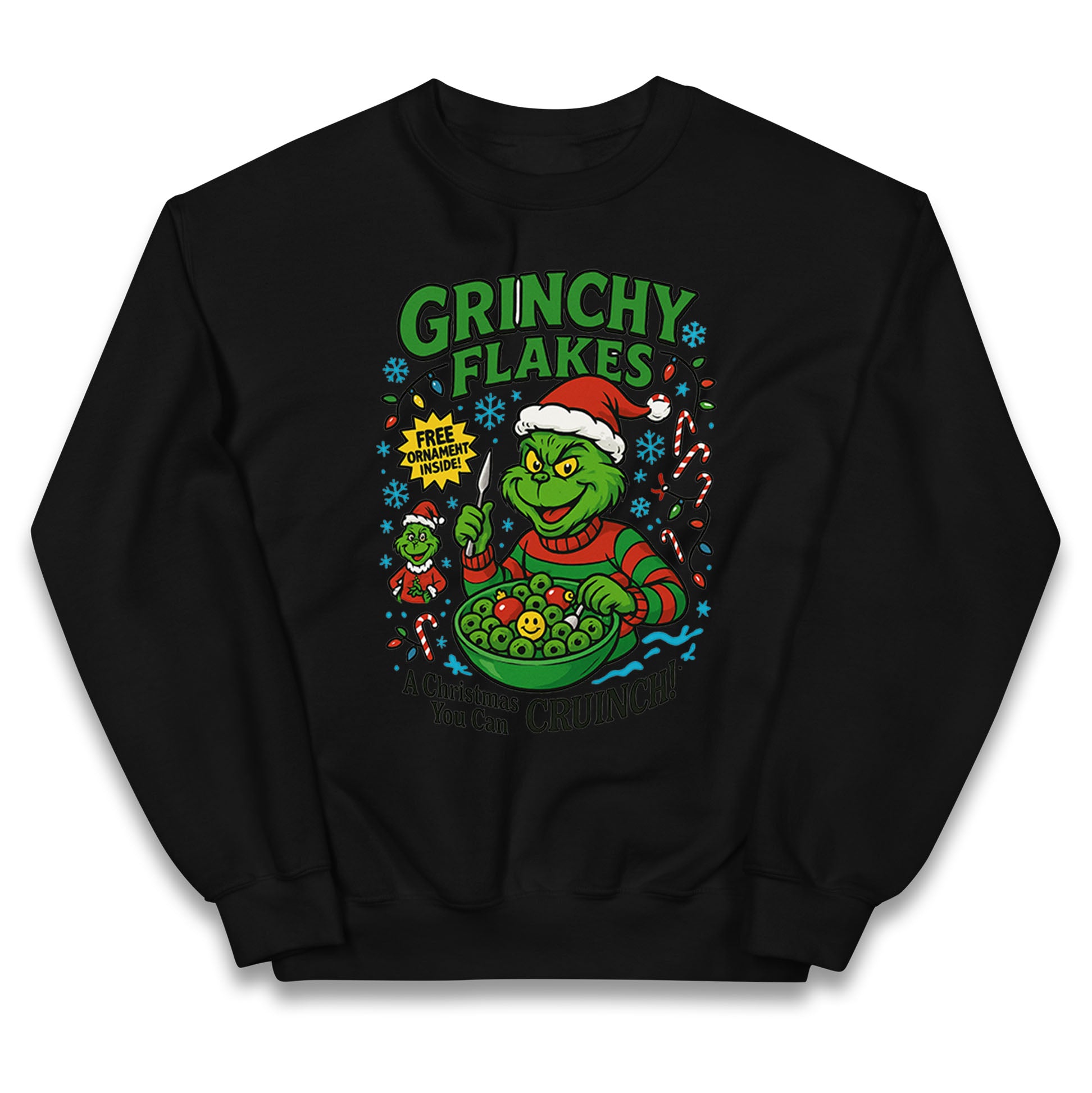 Grinch Christmas Kids Jumper