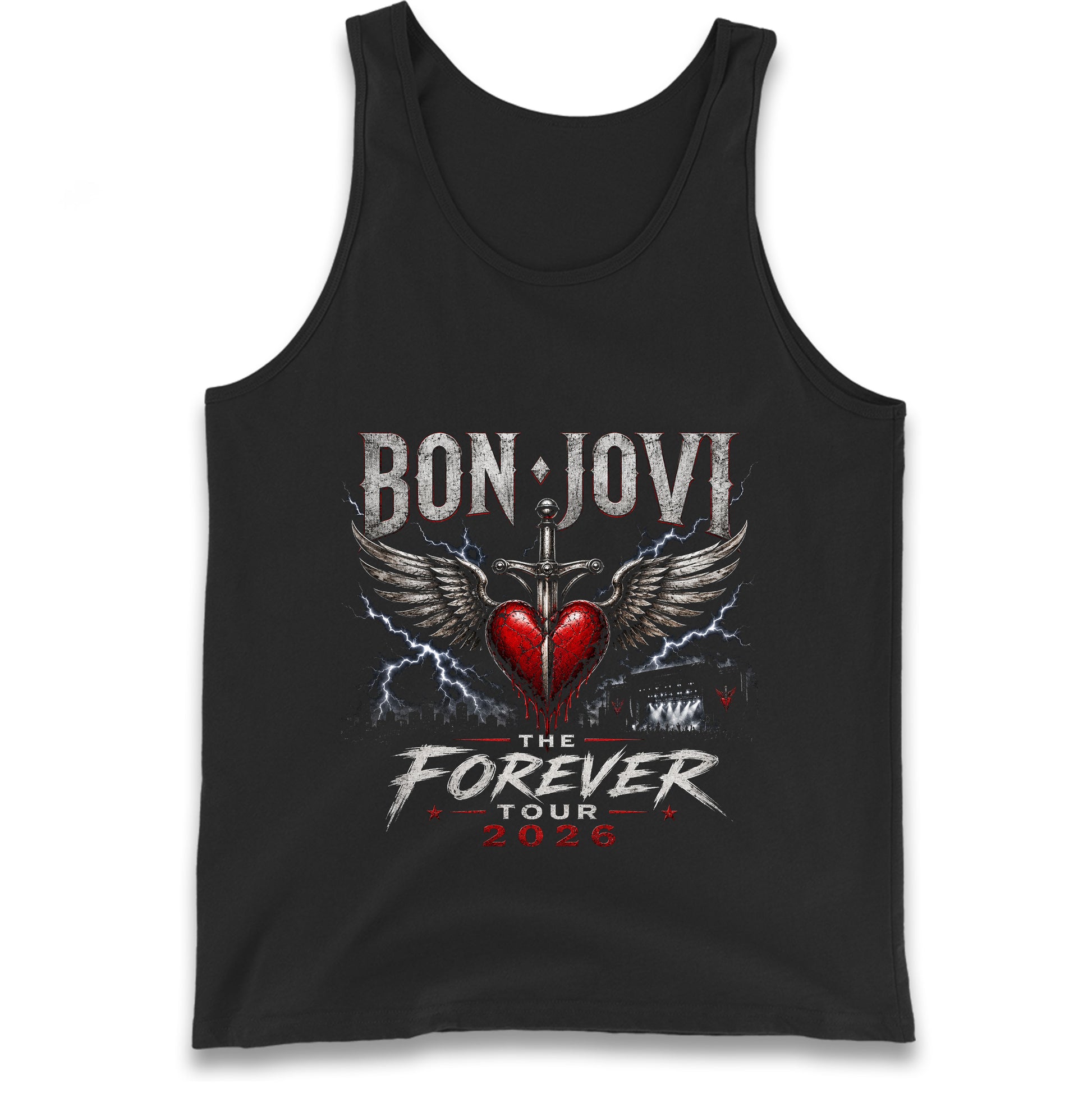 Bonjovi The Forever Tour 2026 Tank Top