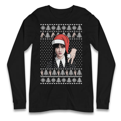 Wedensday Christmas Longsleeve T Shirt