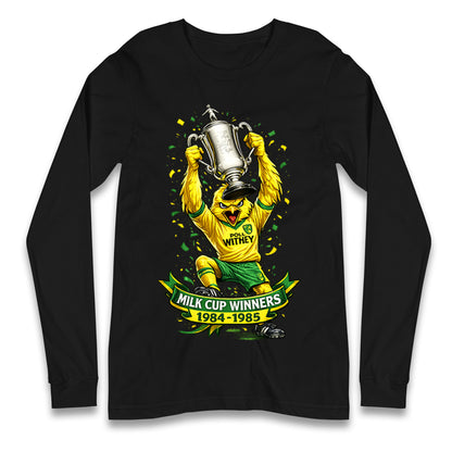 Norwich City Milk Cup Winners Longsleeve T Shirt