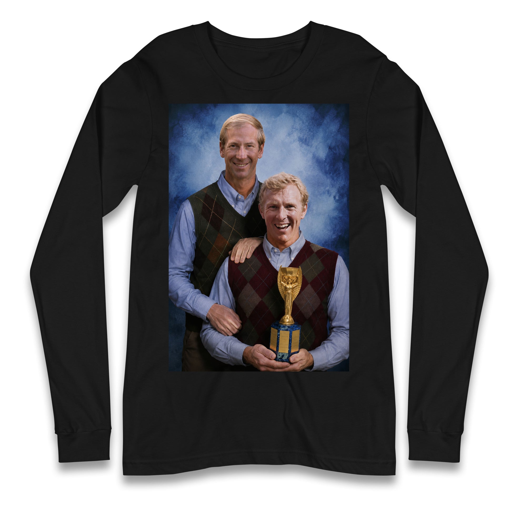 Bobby Moore Bobby Charlton Step Brothers Style England 1966 Longsleeve T Shirt