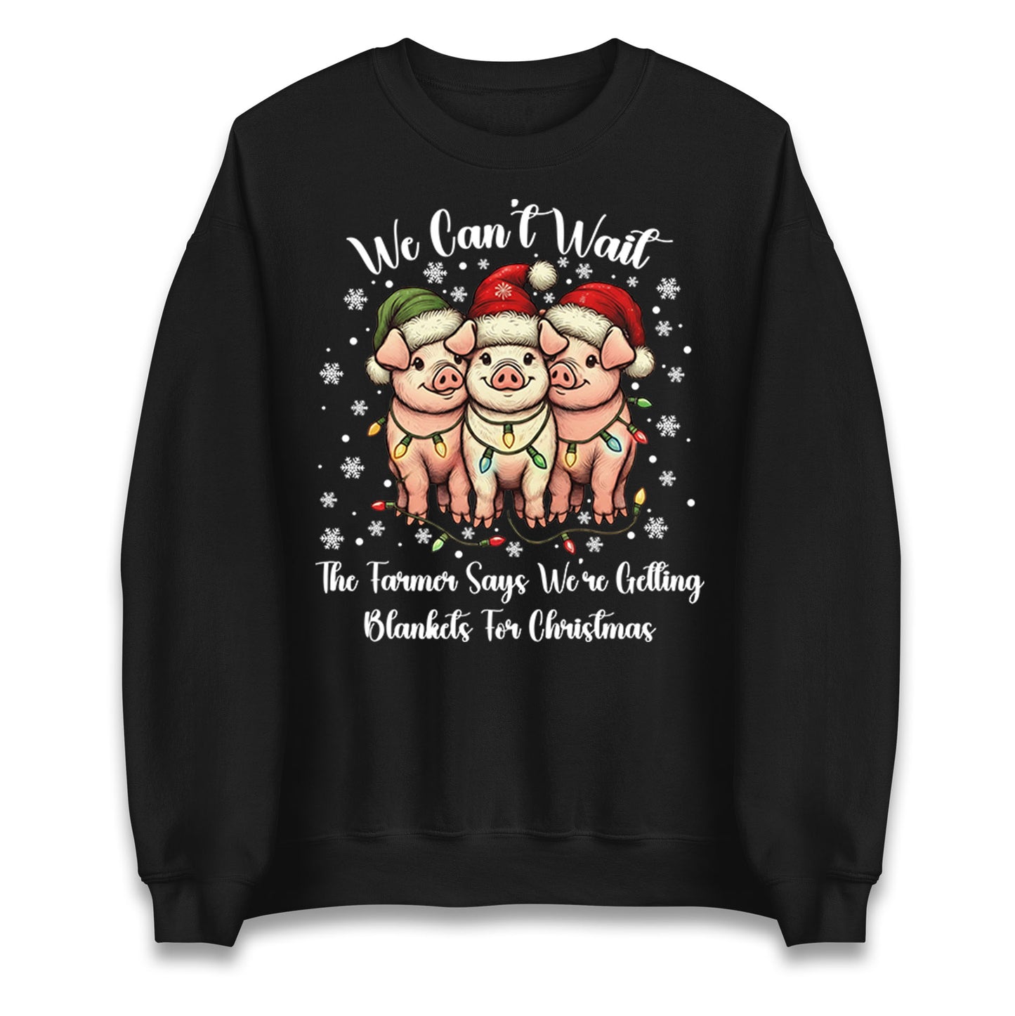 Three Pigs Christmas Jumper